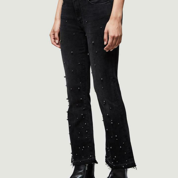 frame le crop mini boot black